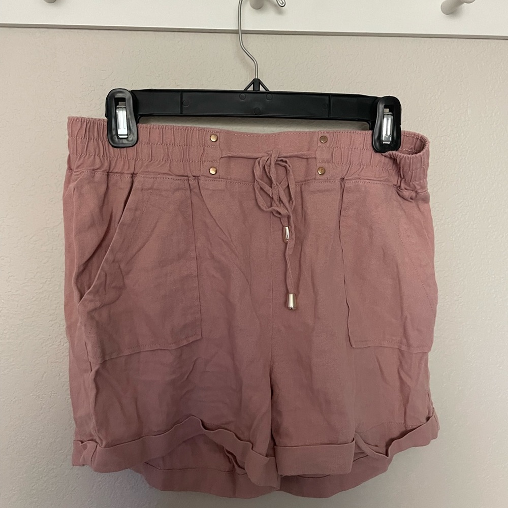 Pink summer shorts